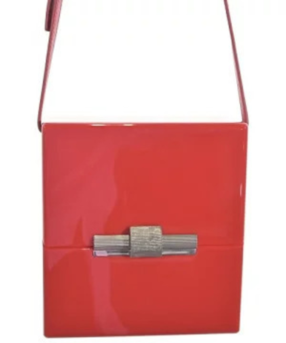 Bottega Veneta Daisey crossbody bag Leather Red